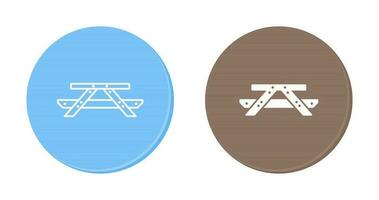 Picnic of Table Vector Icon