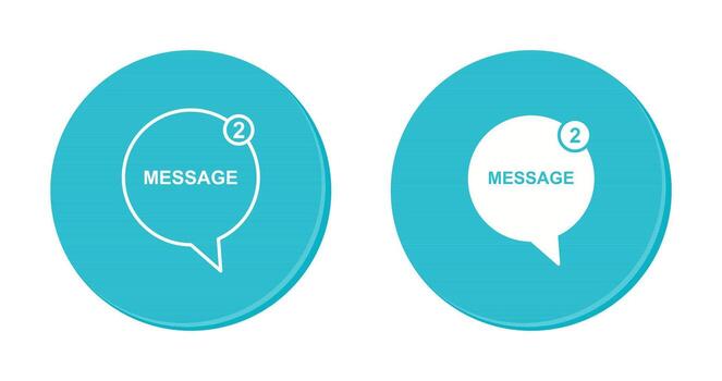 Message Bubbles Vector Icon