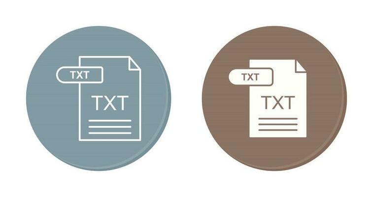 TXT Vector Icon