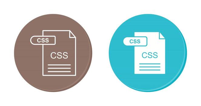 icono de vector de css