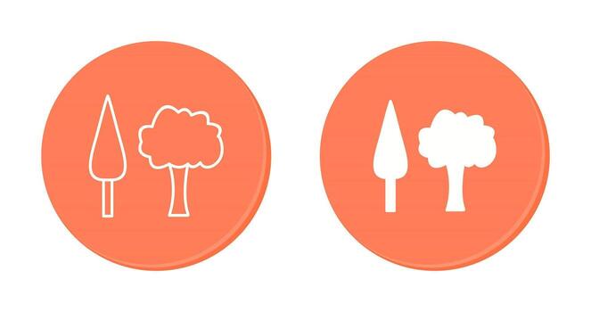 Trees Vector Icon