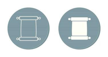 Scroll of Paper Vector Icon