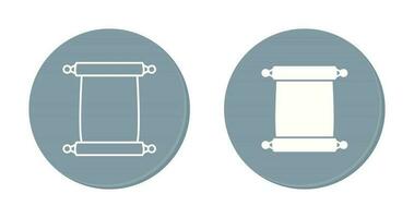 Scroll of Paper Vector Icon