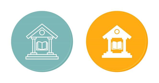 Library Vector Icon