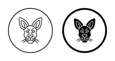 Kangaroo Vector Icon