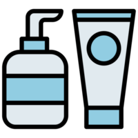 soap bottle and shampoo png