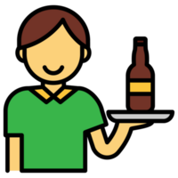 bartender or barman character png