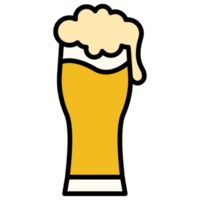 icono de vaso de cerveza png