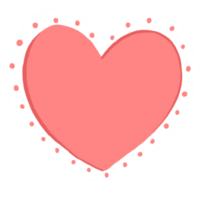 Paint brush love and heart element. png