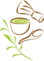 Green tea equipment png