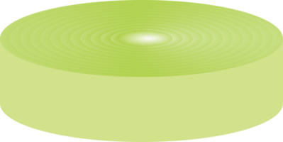 Green tea stand element png