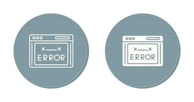 Error Code Vector Icon