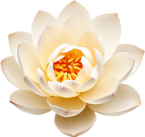 Lotus png with AI generated.