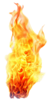 Flame png with AI generated.