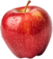 Apple png with AI generated.