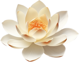 Lotus png with AI generated.