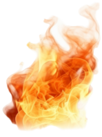 Flame png with AI generated.