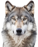 Wolf png with AI generated.