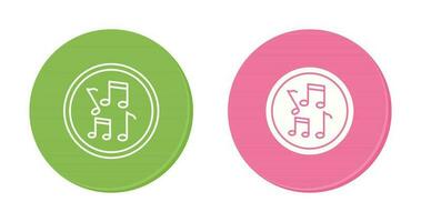 Musical Notes Vector Icon