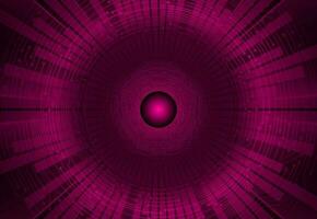 Modern Cybersecurity Eye on Technology Background vector