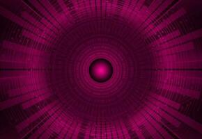 Modern Cybersecurity Eye on Technology Background vector