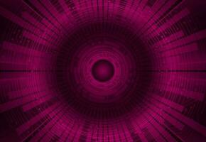Modern Cybersecurity Eye on Technology Background vector
