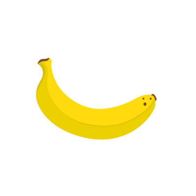 doodle desenho de esboço à mão livre de banana. 11235531 PNG