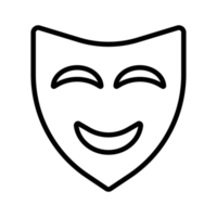 comedy and tragedy masks png