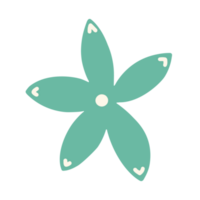 ilustración de flor simple png