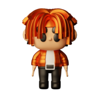 3d conception personnage png