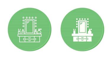 Dressing Table Vector Icon