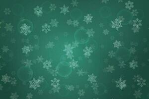 Christmas snow flakes on red background. vector