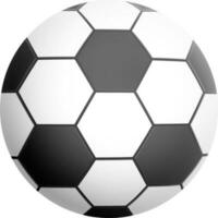 Football made by grey and white color. vector