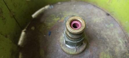 small gas cylinder photo