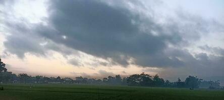 clouds form in the sky photo