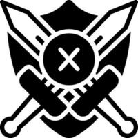 solid icon for disarm vector