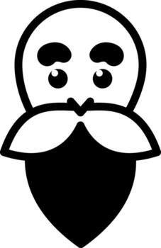 solid icon for master vector
