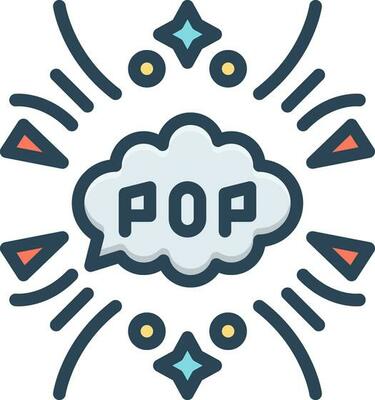 color icon for pop