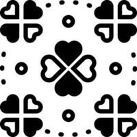 solid icon for fortuitous vector