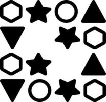 solid icon for gaps vector