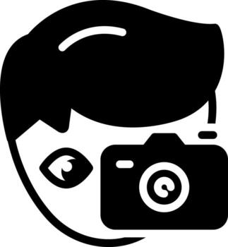 solid icon for hobby vector