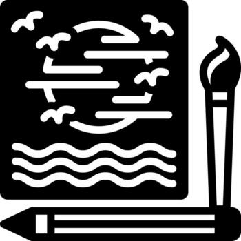 solid icon for design vector