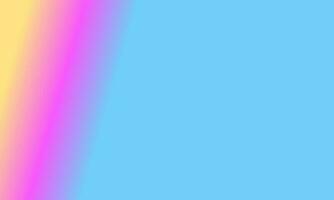 Design simple pink,blue and yellow gradient color illustration background very cool photo