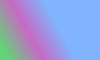 Design simple pink,green and blue gradient color illustration background photo
