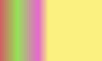 Design simple green,red,yellow and pink gradient color illustration background photo