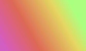Design simple green,red,yellow and pink gradient color illustration background photo