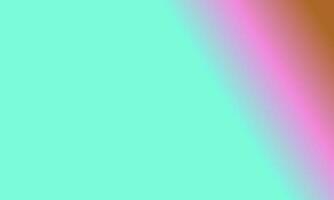 Design simple cyan,brown and pink gradient color illustration background photo