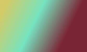 Design simple yellow,cyan and maroon gradient color illustration background photo