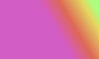 Design simple green,red,yellow and pink gradient color illustration background photo