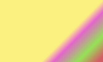 Design simple green,red,yellow and pink gradient color illustration background photo